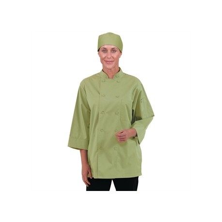 Colour by Chef Works Unisex Chefs Jacket Lime M