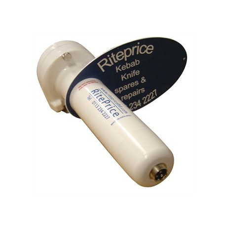 Heat Shield For Plastic Kebab Knife