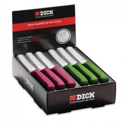 Dick Counter Top 40 Piece Utility Knife Box Pink and Green