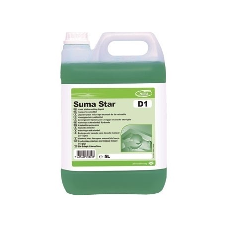 Suma Star D1 Washing Up Liquid 2 Pack