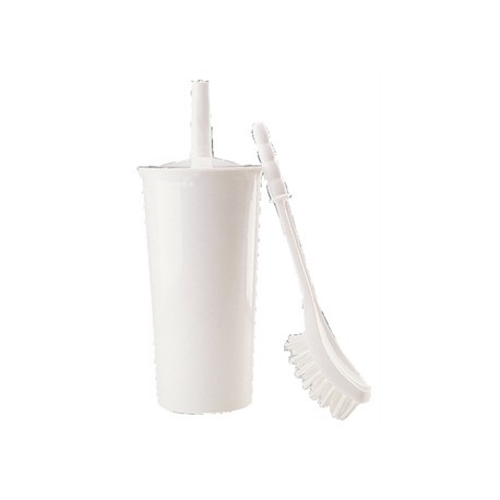 Jantex Toilet Brush and Holder White
