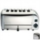 Dualit Bun Toaster 6 Bun Metallic Silver 61028