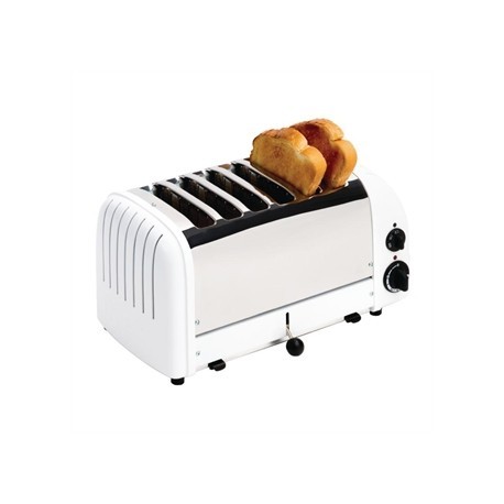 Dualit Bread Toaster 6 Slice White 60146