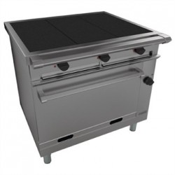 Falcon Chieftain Electric 3 Hotplate Oven Range E1006