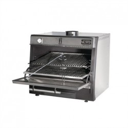 Pira 50 Lux Charcoal Oven Stainless Steel