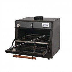 Pira 45 Lux Charcoal Oven Black