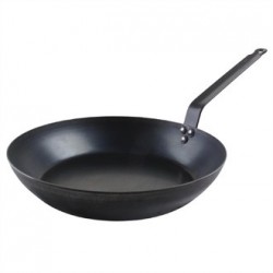De Buyer Black Iron Induction Frying Pan 200mm