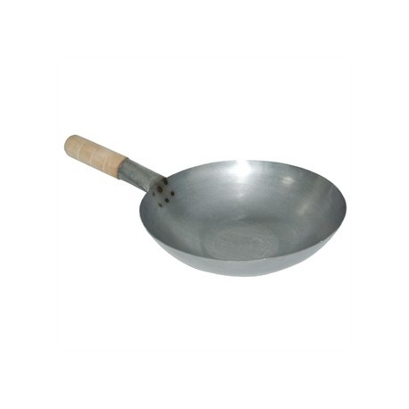 Vogue Mild Steel Wok Flat Base 356mm