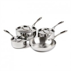 Vogue Tri Wall Pan Set of 3 Pans