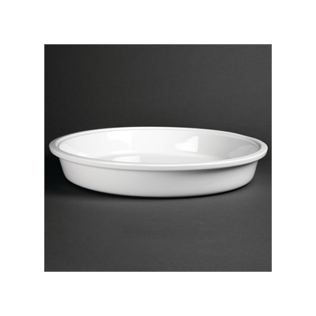 Olympia Whiteware Round Dish 3.7Ltr