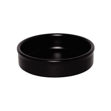 Olympia Mediterranean Stackable Dishes Black 102mm