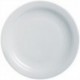 Arcoroc Opal Hoteliere Narrow Rim Plates 236mm