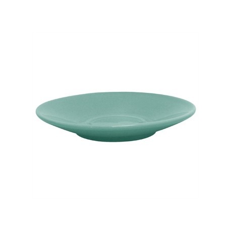 Olympia Cafe Espresso Saucers Aqua