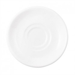 Dudson Neo After Dinner Saucer White 130mm