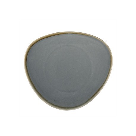 Olympia Kiln Triangular Plate Ocean 280mm