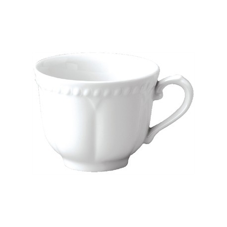 Churchill Buckingham White Elegant Tea Cups 220ml