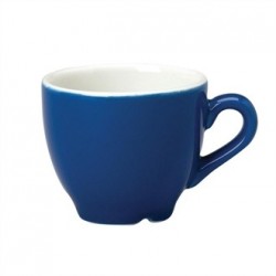 Churchill New Horizons Colour Glaze Espresso Cups Blue 85ml