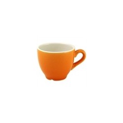 Churchill New Horizons Colour Glaze Espresso Cups Orange 85ml
