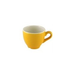 Churchill New Horizons Colour Glaze Espresso Cups Yellow 85ml
