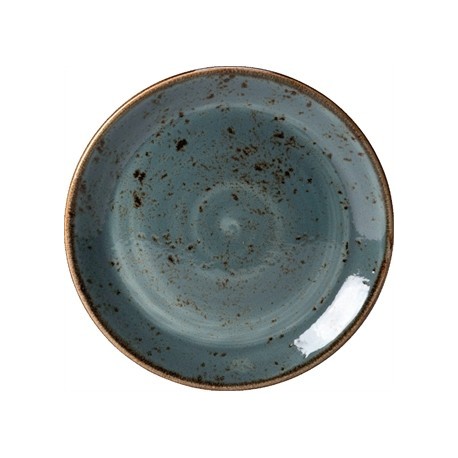 Steelite Craft Blue Coupe Plates 300mm