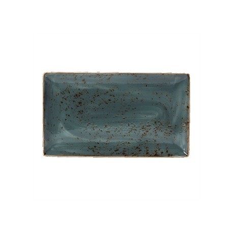 Steelite Craft Blue Rectangular Platters 330x 190mm