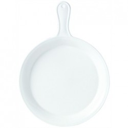 Steelite Simplicity Cookware White Presentation Pans 255mm