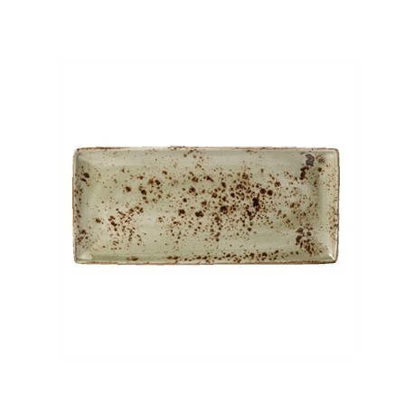 Steelite Craft Green Rectangular Platters 370 x 165mm