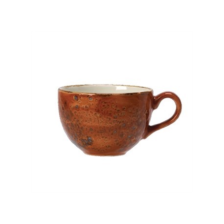 Steelite Craft Terracotta Low Empire Cups 227ml