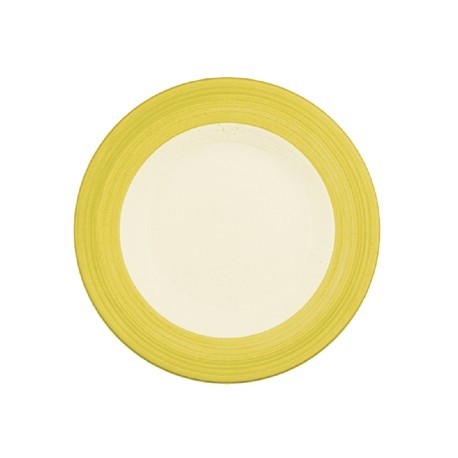 Steelite Rio Yellow Slimline Plates 157mm