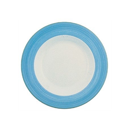Steelite Rio Blue Slimline Plates 255mm