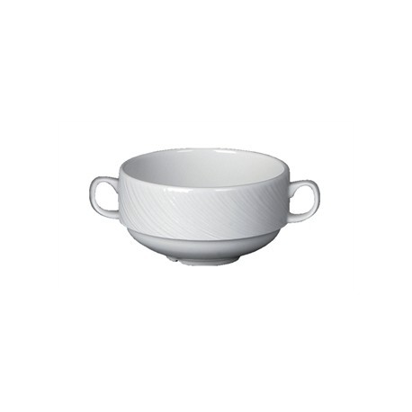 Steelite Spyro Handled Soup Cups 285ml
