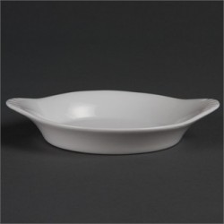 Olympia Whiteware Round Eared Dishes 156x 126mm