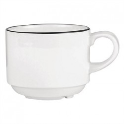 Churchill Alchemy Mono Stacking Tea Cups 206ml