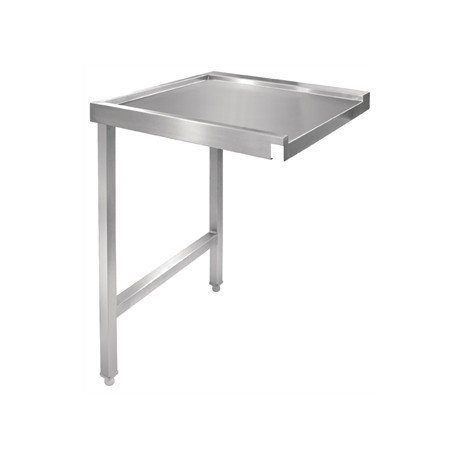 Vogue Pass Through Dishwash Table Left 600mm