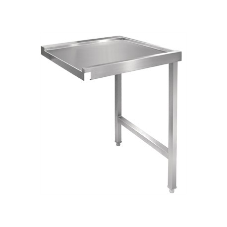 Vogue Pass Through Dishwash Table Right 600mm