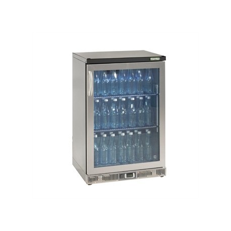 Gamko Bottle Cooler - Single Hinged Door 150 Ltr Stainless Steel