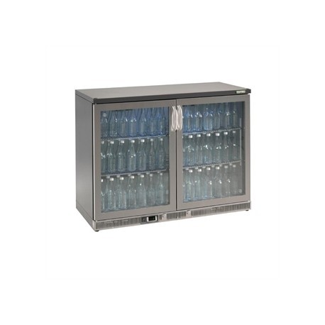 Gamko Bottle Cooler - Double Hinged Door 275 Ltr Stainless Steel