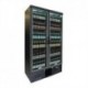 Gamko Upright Bottle Cooler - Double Hinged Door 500 Ltr Black