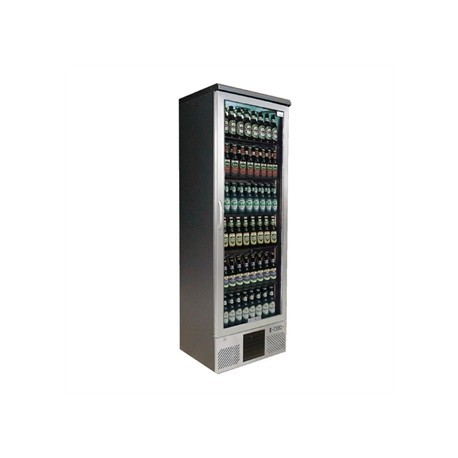 Gamko Upright Bottle Cooler - Single Hinged Door 300 Ltr Stainless Steel