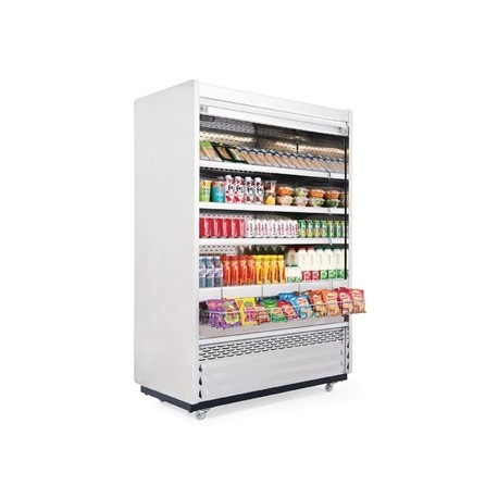 Williams Gem 1250mm Slimline Multideck White with Security Shutter R125-WCS