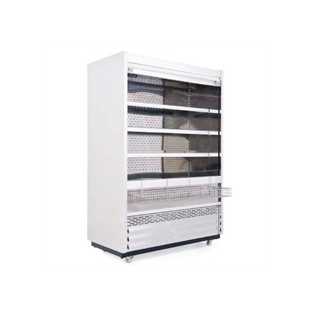 Williams Gem 1856mm Slimline Multideck White with Security Shutter R180-WCS