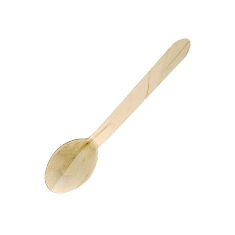 Disposable Wooden Dessert Spoons