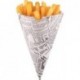 Disposable Newspaper Print Paper Chip Cones