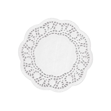 Fiesta Paper Doily Round 12in