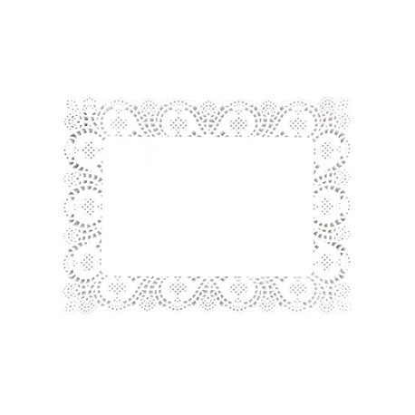 Fiesta Paper Doily Rectangular