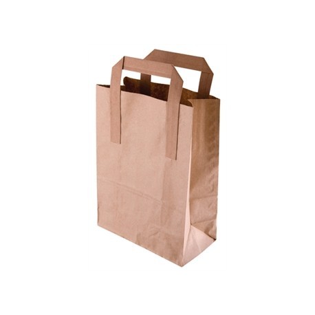 Recyclable Brown Paper Bags Large