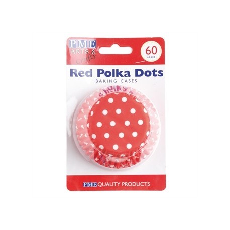 PME Cupcake Baking Cases Polka Dot