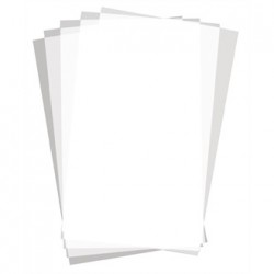 Greaseproof Paper Plain Print Rectangle