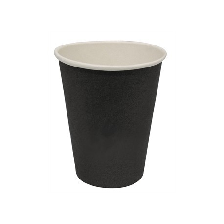 Fiesta Disposable Hot Cups Black 8oz x1000