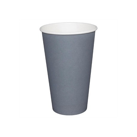 Fiesta Takeaway Coffee Cups Single Wall Charcoal 12oz x1000